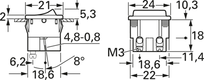 1802.3102 Marquardt Rocker Switches Image 2