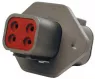 DTP04-4P-L012 DEUTSCH Automotive Power Connectors