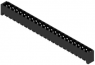 Pin header, 22 pole, pitch 5.08 mm, straight, black, 1149300000