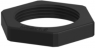 Counter nut, M32, 41 mm, black, 2049104