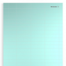 Polyvinyl chloride Laser label, (L x W) 203 x 12 mm, turquoise, DIN-A4 sheet with 80 pcs