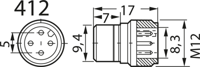 931902206 Lumberg Automation Sensor-Actuator Connectors