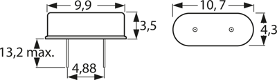 HUS-11.0592-18-30/50/4085 Mercury Quartze Image 2