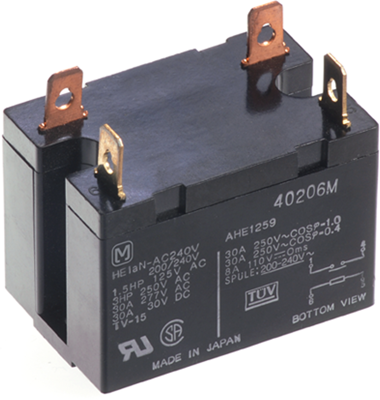 HE1AN240ACJ Panasonic Industrial Relays Image 1