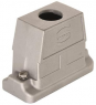 Grommet housing, size 16B, die-cast aluminum, M20, straight, screw locking, IP69/IPX9K/IP68/IP66, 19398160445