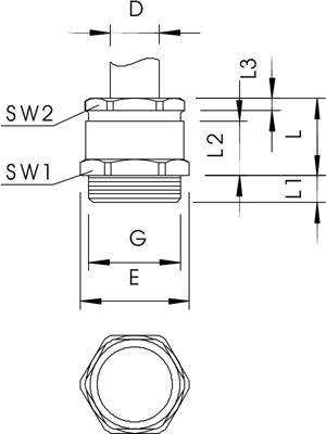 2082500 OBO Bettermann Cable Glands Image 2