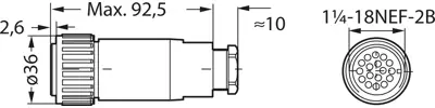 933068100 Hirschmann Automation and Control Other Circular Connectors Image 2