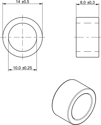 74270117 Würth Elektronik eiSos Ferrite cable cores Image 2