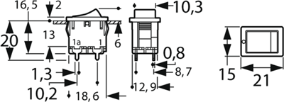 1858.2202 Marquardt Rocker Switches Image 2