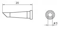 LT 33CP Weller Soldering tips, desoldering tips and hot air nozzles Image 2