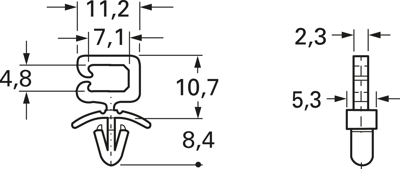 HWS2819-C Panduit Cable Holders