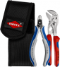 Cable tie cutting set in belt tool pouch