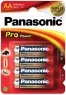 LR6PPG/4BP Panasonic Round Cells, 9V Blocks