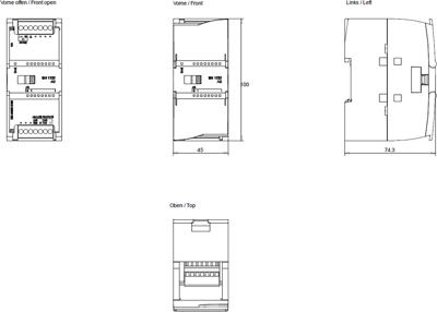 6ES7232-4HB32-0XB0 Siemens PLC input/output modules Image 2