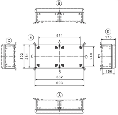 0360500000 Weidmüller General Purpose Enclosures Image 2