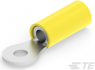 Insulated ring cable lug, 3.0-6.0 mm², AWG 12 to 10, 3.68 mm, M3.5, yellow
