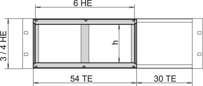 24564-118 SCHROFF Accessories for Enclosures