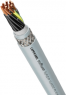 PUR control line ÖLFLEX CLASSIC FD 810 CP 2 x 0.5 mm², shielded, gray