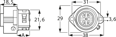 C016 10G006 000 12 Amphenol Other Circular Connectors Image 2