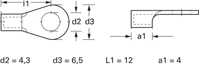 3494A Vogt Cable Lugs