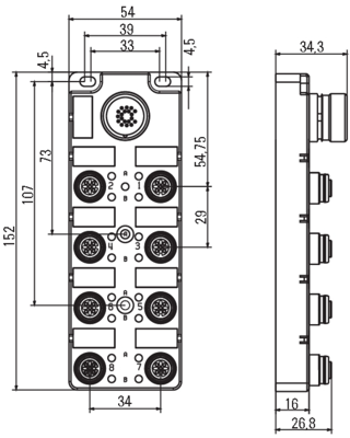 1861580000 Weidmüller Sensor-Actuator Distribution Boxes Image 2