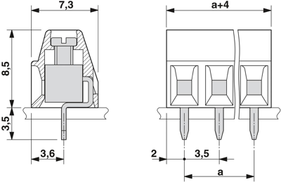 1984950 Phoenix Contact PCB Terminal Blocks Image 2