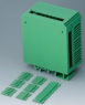 Polyamide DIN rail enclosure, (L x W x H) 90 x 45.5 x 82 mm, green, B6722521