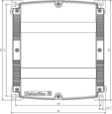 1122200000 Weidmüller Accessories for Enclosures Image 2