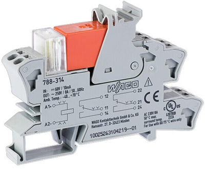 788-314 WAGO Coupling Relays Image 1