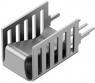 Clip-on heatsink, 25 x 13 x 13 mm, 23.3 K/W, solderable surface