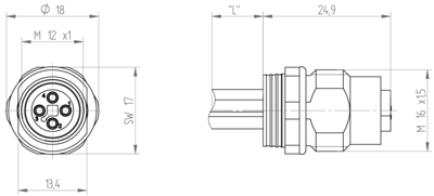 934980604 Lumberg Automation Sensor-Actuator Connectors Image 2