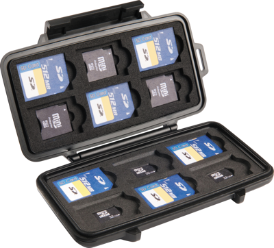 0915 SD CARD Peli Trolleys, bags, cases and holders