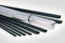 Heat shrinkable tubing set 4:1, 8-pieces, black