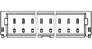 1734709-4 TE Connectivity PCB Connection Systems