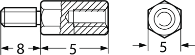 104 10 05 Spacer Bolts Image 1