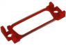 Coding element, red for size D-Sub 2 (DA), 15 pole, socket, coding combination 2, 09670152202103