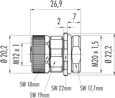 99 0634 500 04 binder Sensor-Actuator Connectors Image 2