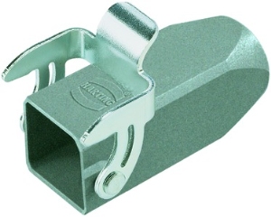 Grommet housing, size 3A, zinc die casting, PG11, straight, longitudinal bow locking, IP44/IP65/IP67, 09200031750