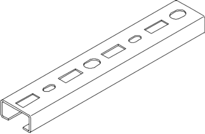 1104391 OBO Bettermann DIN Rails Image 2