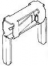 Receptacle, crimp connection, tin-plated, 86434-1