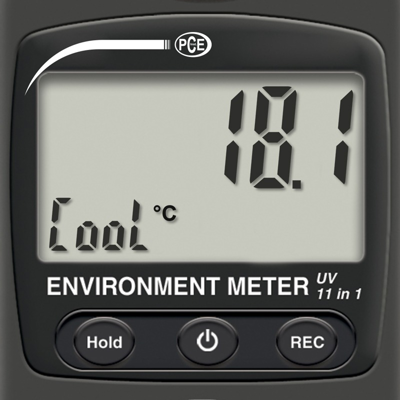 PCE-EM 890 PCE Instruments Anemometers, Gas and Pressure Measuring Instruments Image 2