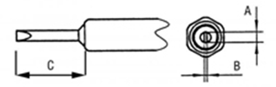 NTH Weller Soldering tips, desoldering tips and hot air nozzles