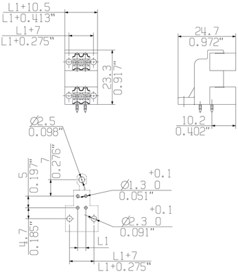 2457740000 Weidmüller PCB Connection Systems Image 3