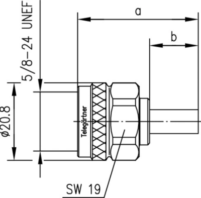 J01020A0052 Telegärtner Coaxial Connectors Image 2