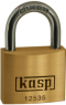 Padlock, level 4, shackle (H) 19 mm, brass, (B) 35 mm, K12535D