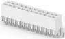 Pin header, 24 pole, pitch 4.14 mm, straight, white, 1-794079-1