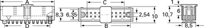 511.068.803.014.010 ODU PCB Connection Systems