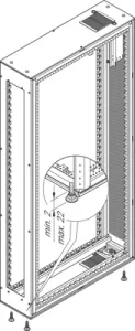 23130-511 SCHROFF Accessories for Enclosures