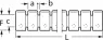 621 01 90-406 CF-B Thora Contact Spring Strips