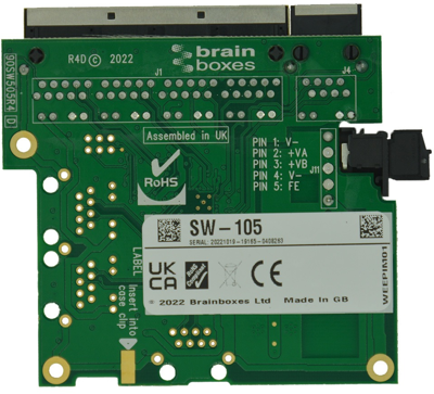 SW-105 BRAINBOXES ETHERNET switches Image 3